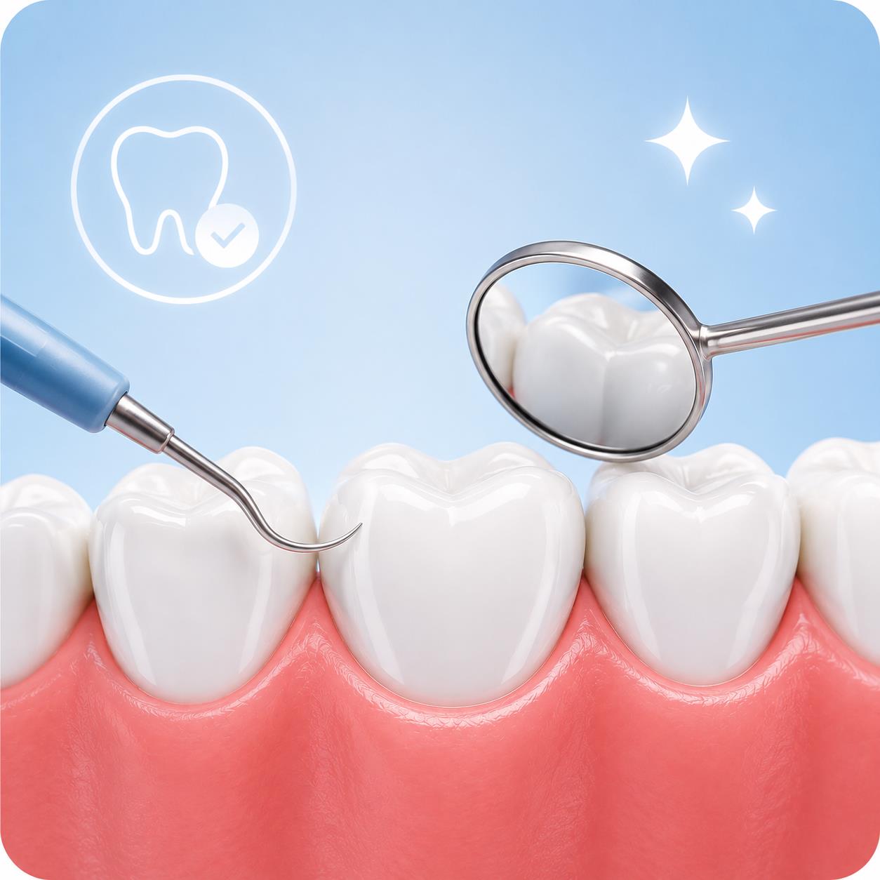 Dental checkup and cleaning